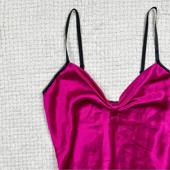 Vintage 90’s Satin Mini Slip Dress - Picture 3 of 9